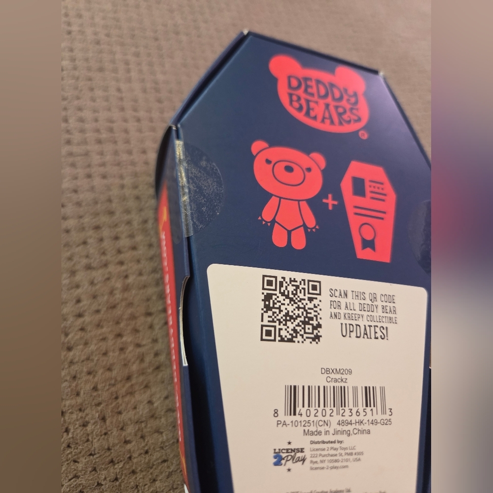 NEW 2025 Christmas Deddy Bears Crackz 5" Plush Official Digital Roblox Included - Picture 11 of 12